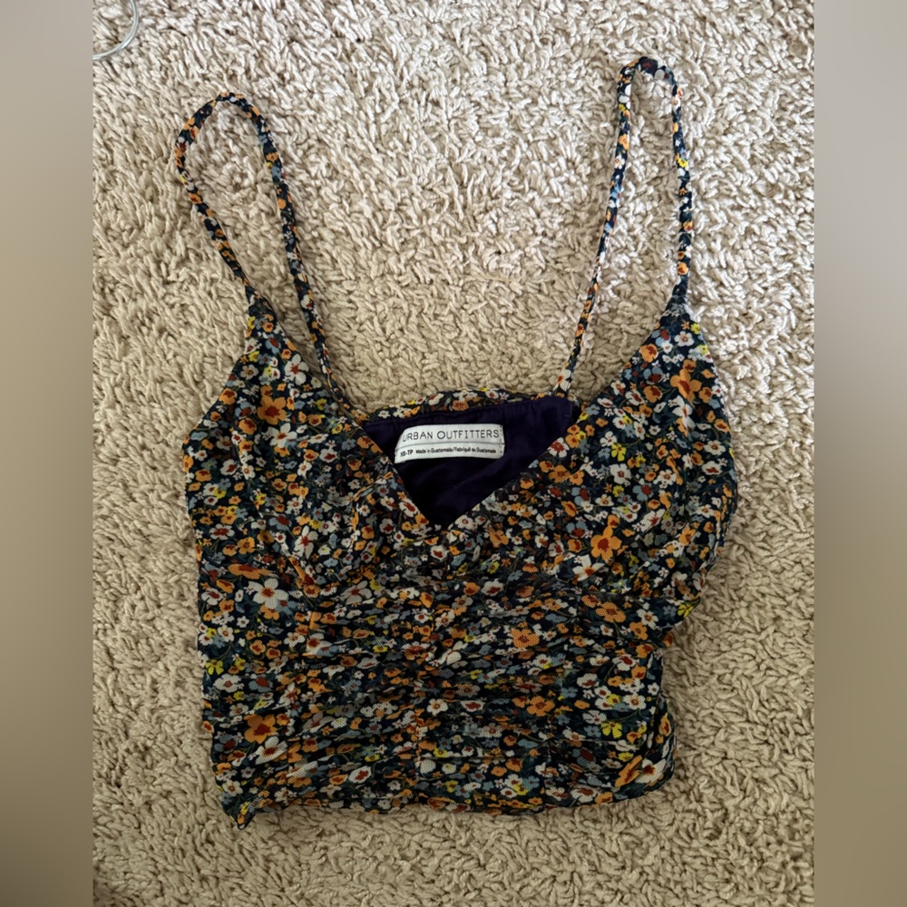 Urban Outfitters Floral Cami Tank Top